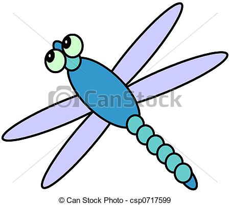 450x401 Simple Clip Art Illustration Of A Flying Dragonfly Stock