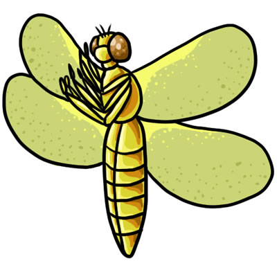 400x400 50 Free Dragonfly Clip Art 23