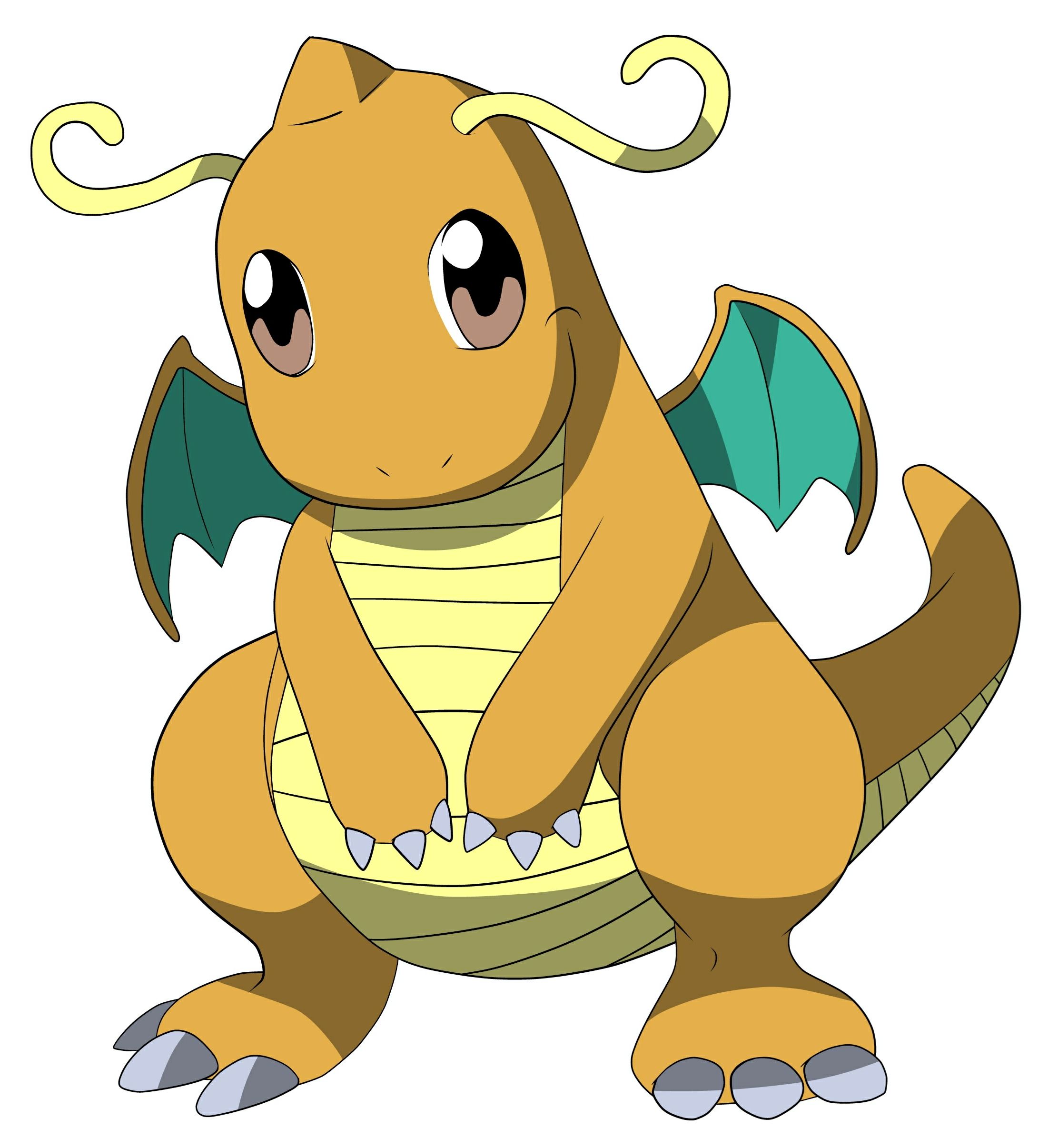 2223x2411 Dragonite Pokemon Manga And Anime