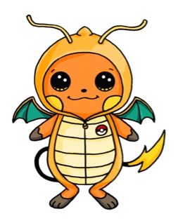 253x318 Raichu In A Dragonite Onesie Pokemon Onesie