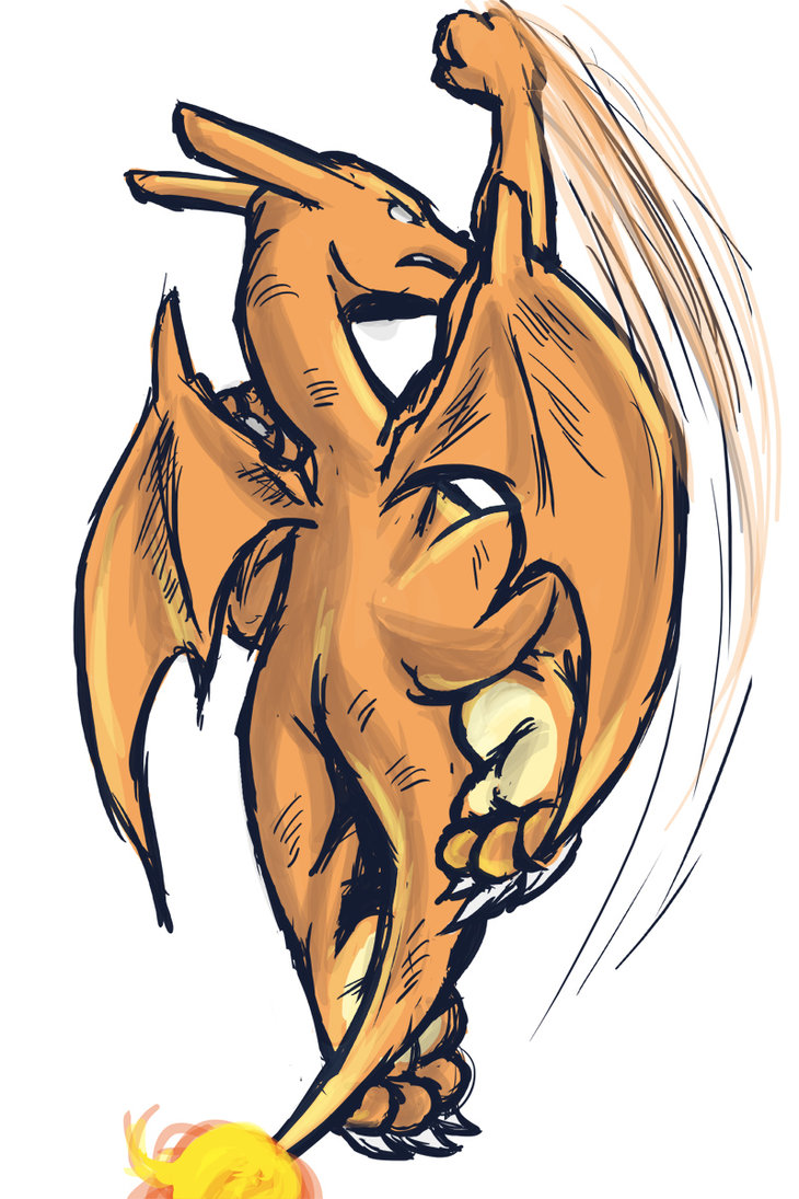 730x1095 Charizard Shoryuken By Runde