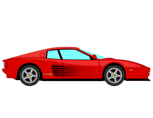 500x386 8646 Cartoon Sports Car Clip Art Free Public Domain Vectors