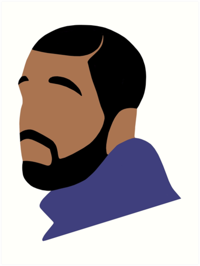 413x549 Drake Hotline Bling Minimalist Art Art Prints By Chris Jackson