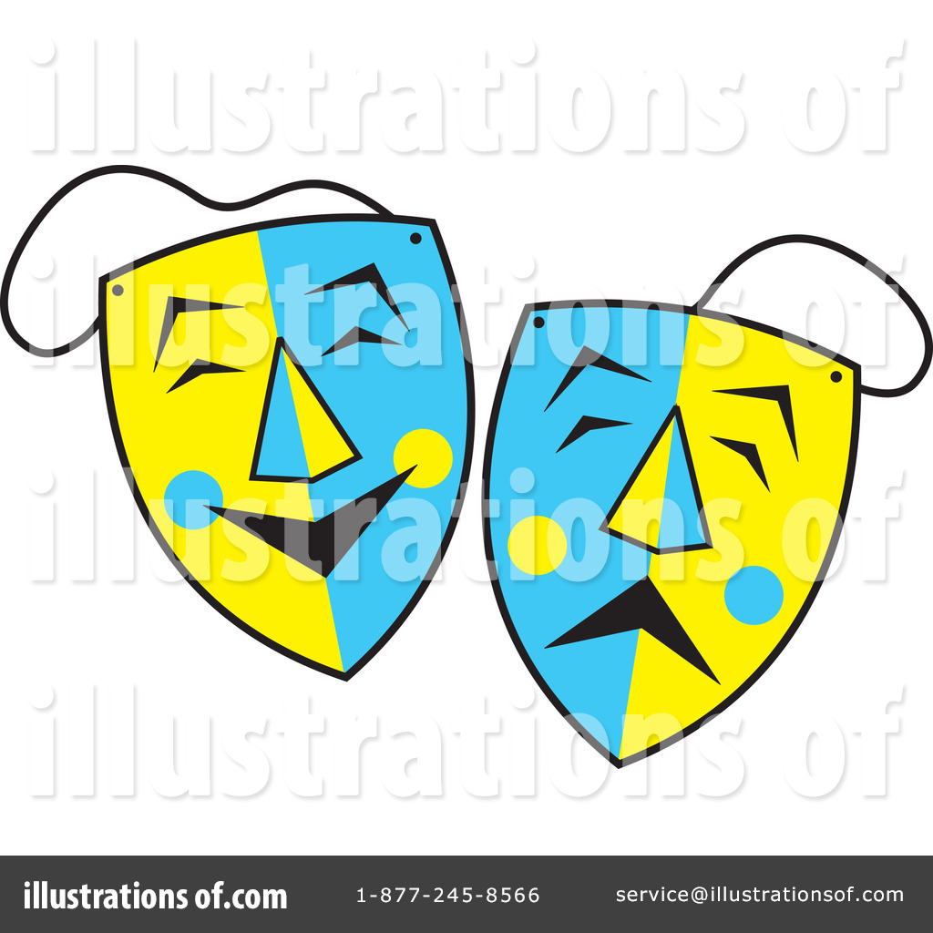 1024x1024 Theater Mask Clipart