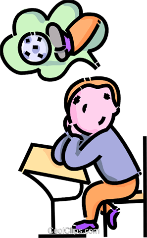 297x480 Day Dreaming About Soccer Royalty Free Vector Clip Art