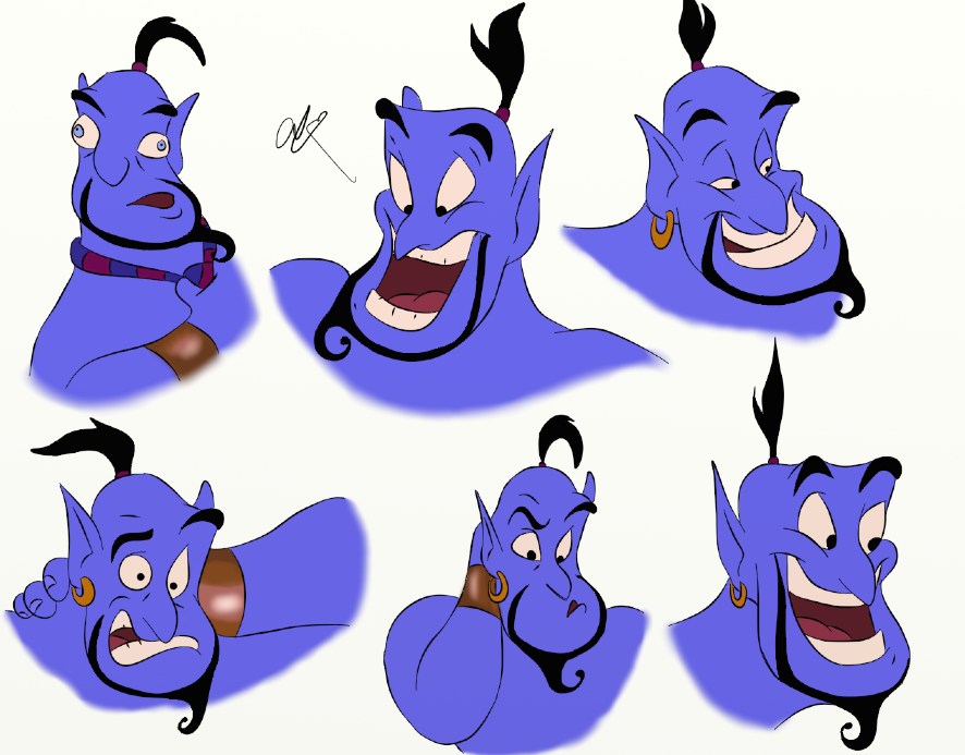 886x693 Genie By On @