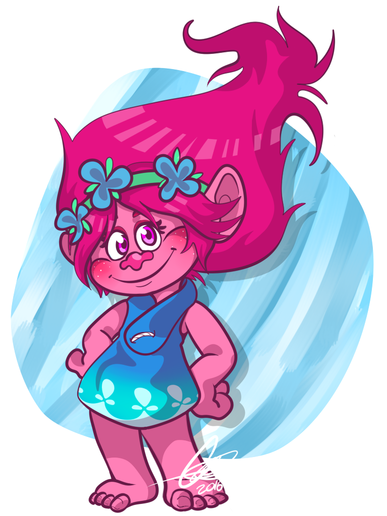 768x1024 Trolls Poppy~ By Embercl