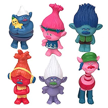 425x425 Uranus Cute! Dreamworks Trolls Poppy Doll Mini Figures