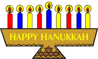 333x200 Chanukkah Clip Art Clipart