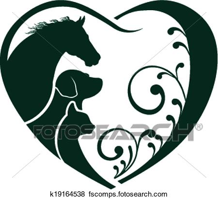 450x411 Horse And Dog Clipart