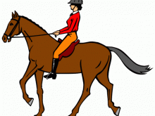 220x165 Horse Riding Clipart Free