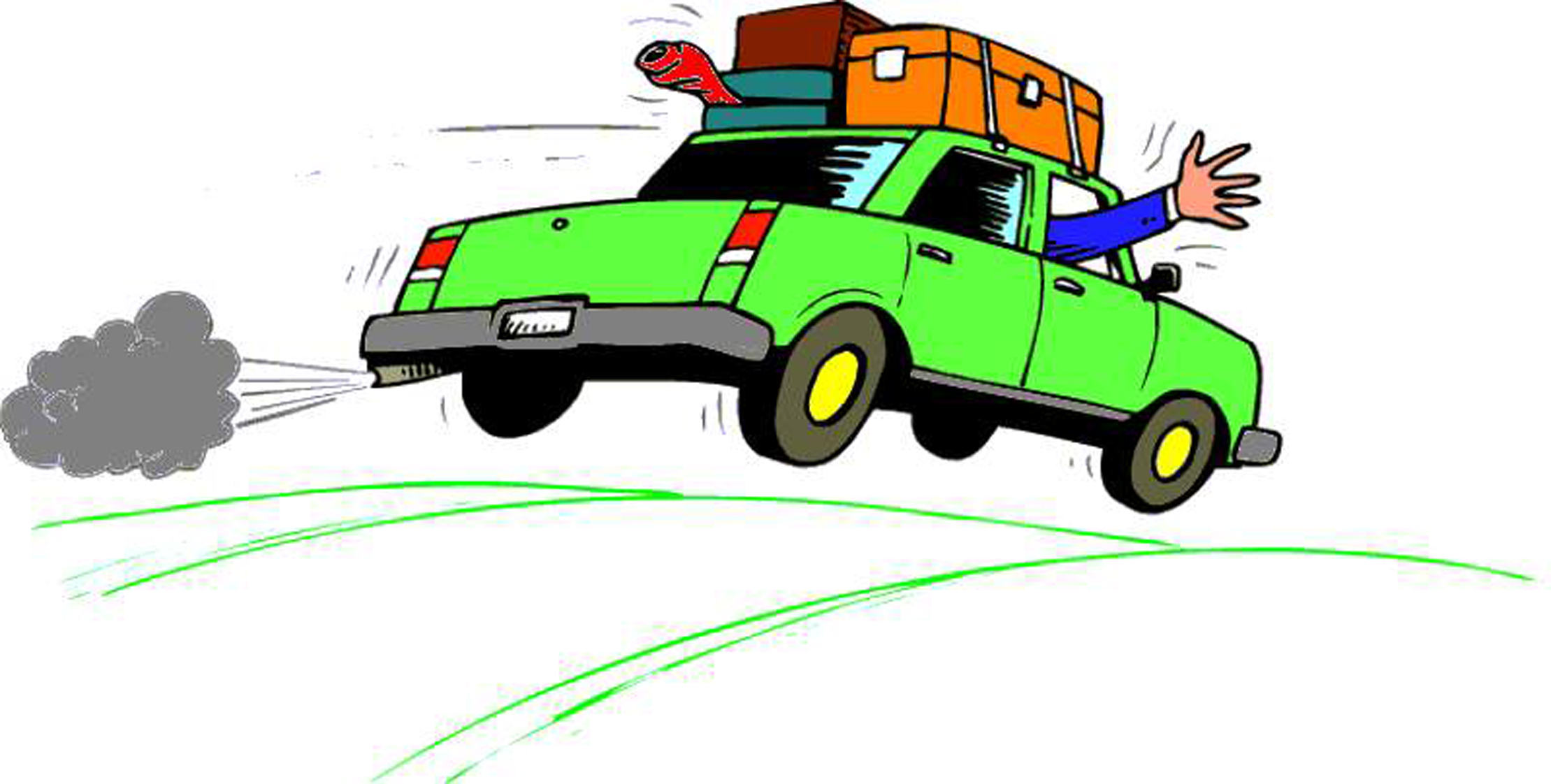 2219x1122 Car Leaving Clipart Clip Art Library