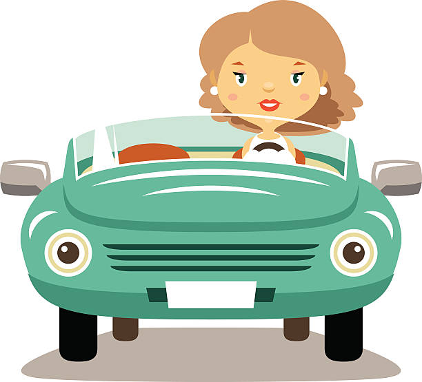 612x555 Woman Driver Clipart Collection