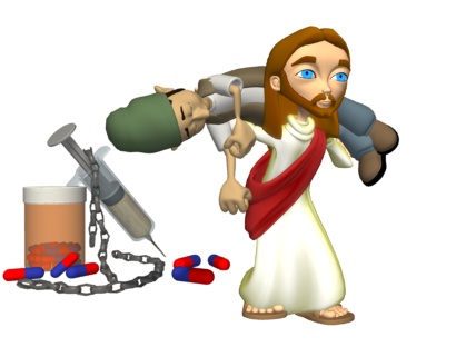 410x312 Drug Addict Clipart