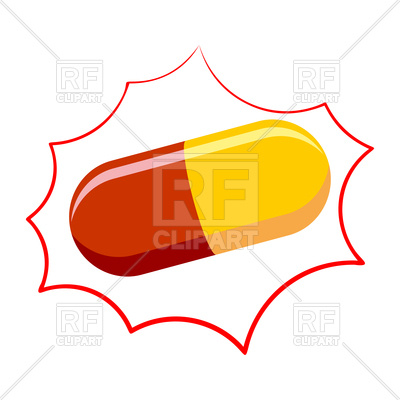 400x400 Pill Pharmacy, Medicinal Drugs On White Background Royalty Free