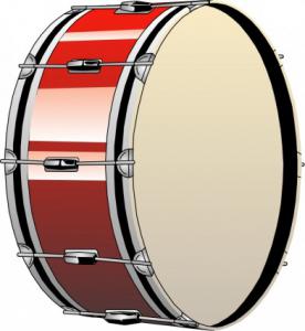 276x300 Bass Drum Clip Art Download