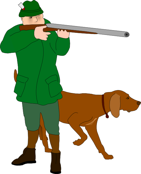 486x599 Clip Art Hunting Clipartfest