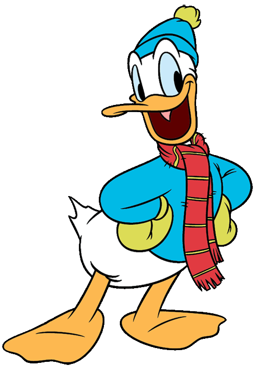 500x717 Donald Duck Clipart Tired