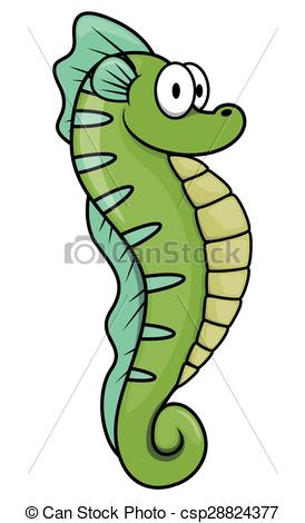 274x470 Seahorse Cartoon Illustration Vectors Illustration