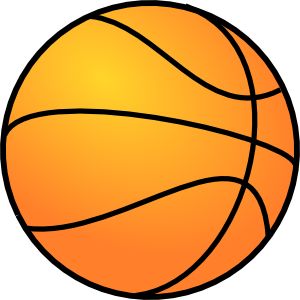 300x300 Multiple Basketball Cliparts