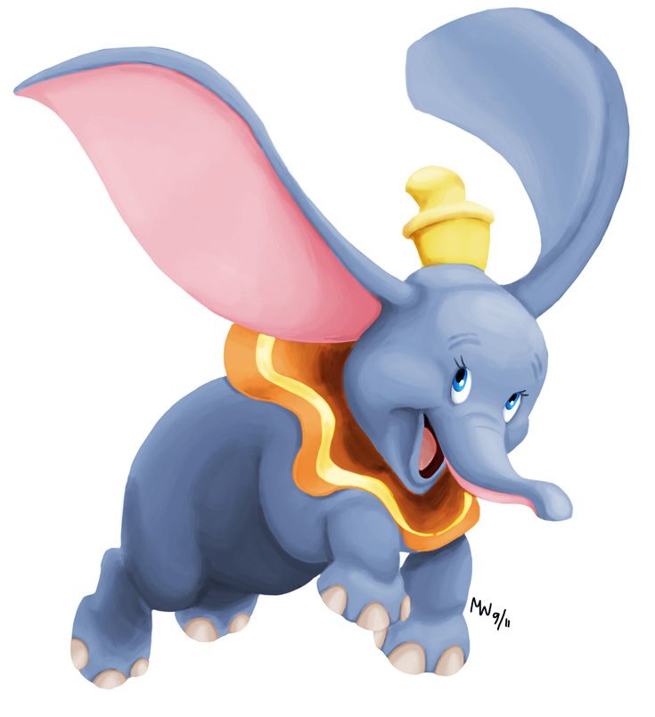 Baby Dumbo Drawing at GetDrawings | Free download