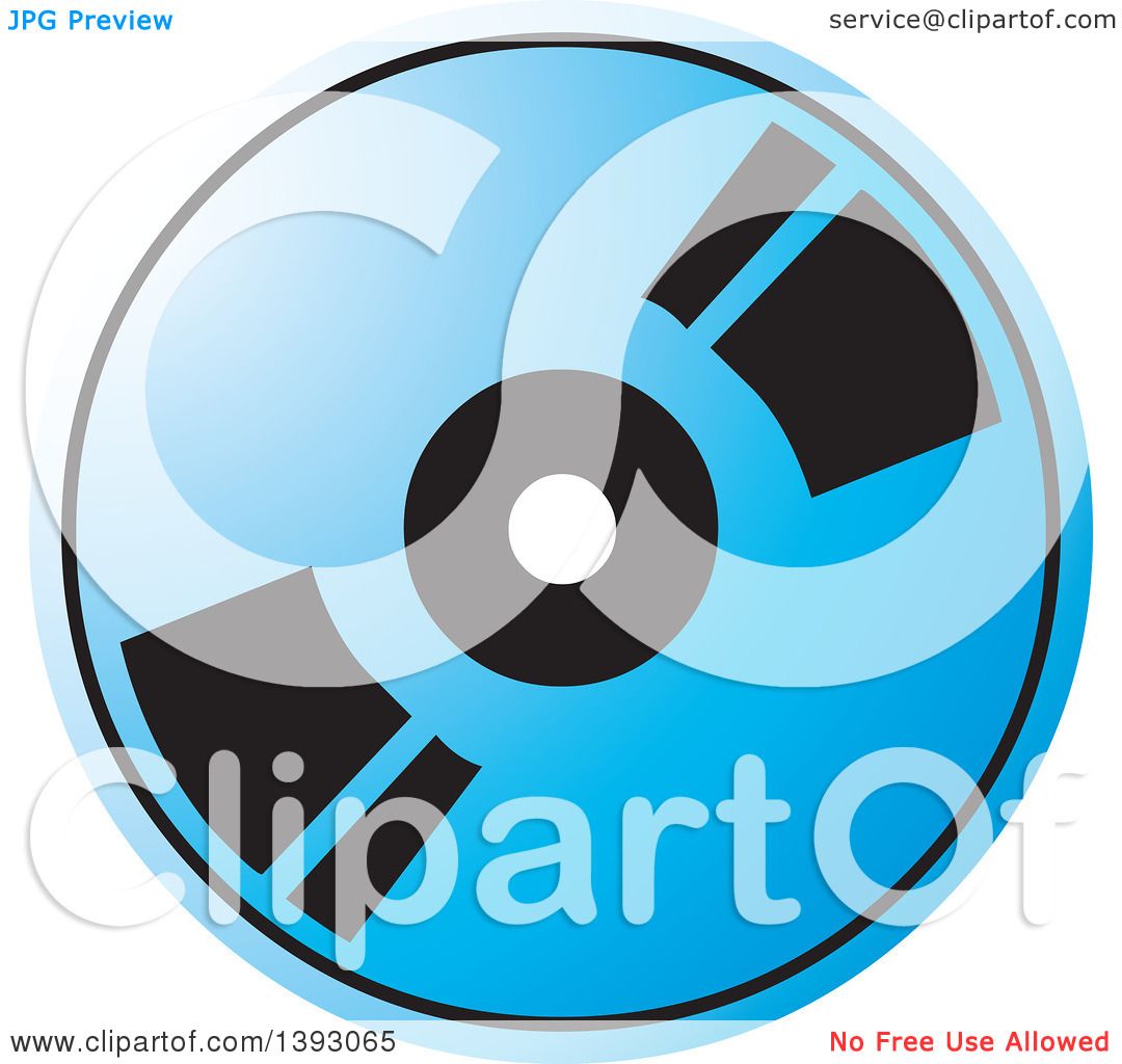 1080x1024 Clipart Of A Blue Cd Or Dvd