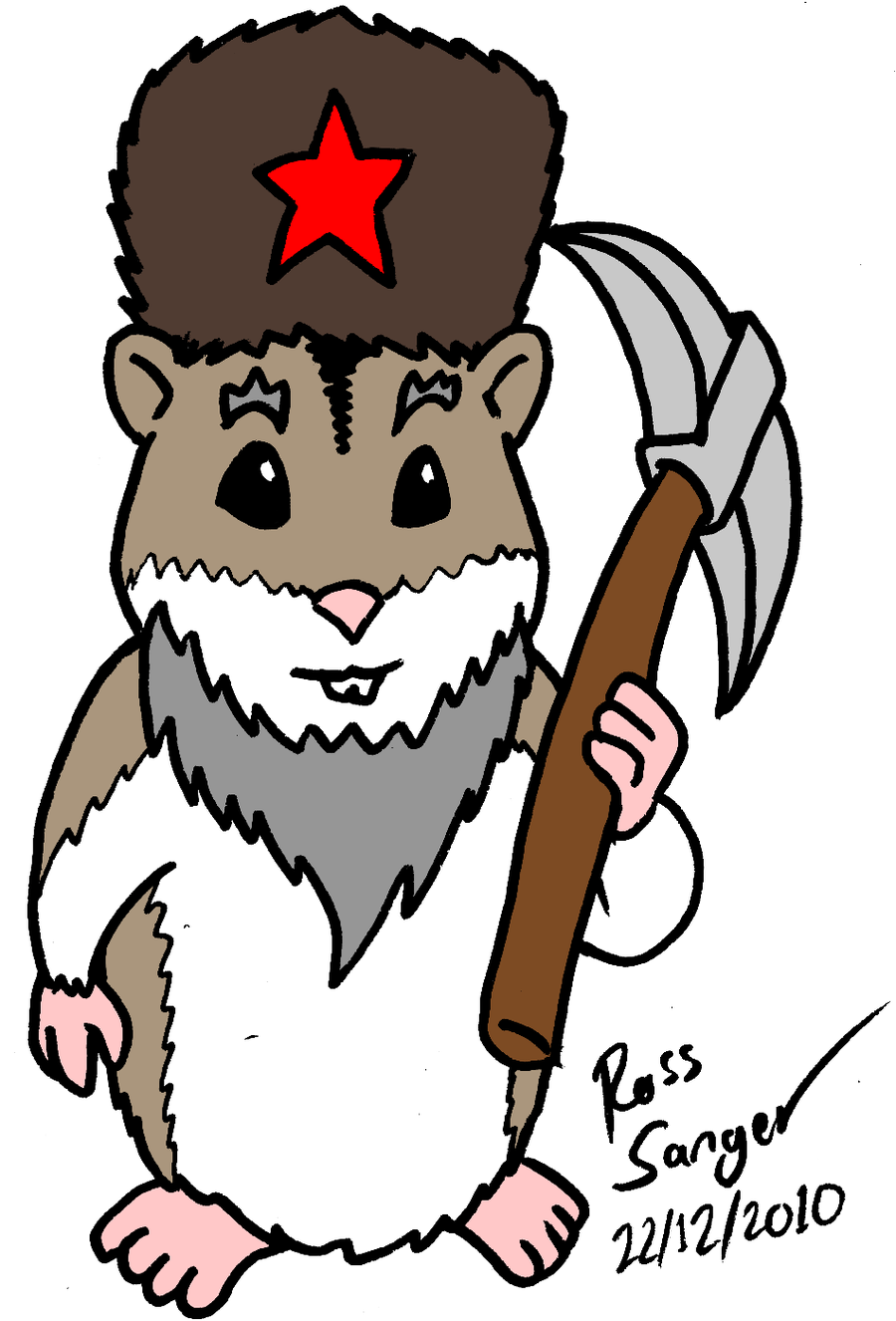 900x1326 Russian Dwarf Hamster By Ross Sanger