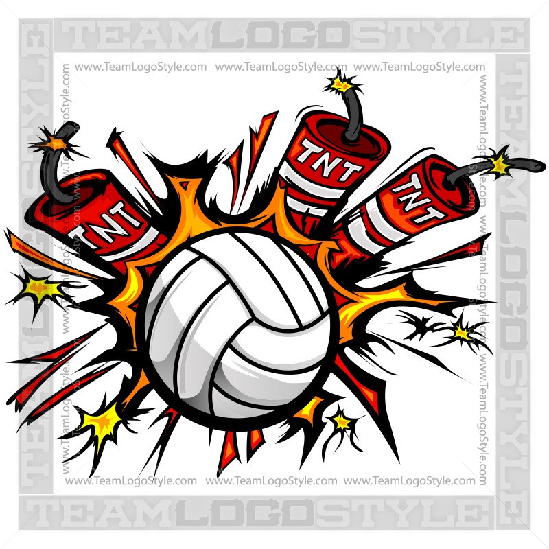 800x800 Dynamite Volleyball Logo