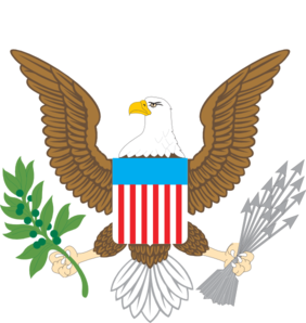 282x298 American Eagle Clip Art