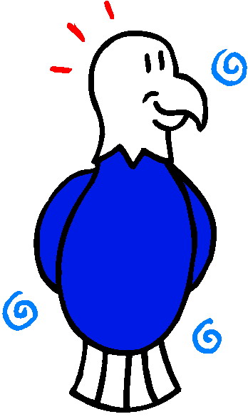 348x589 Eagle Clipart Blue Amp Eagle Clip Art Blue Images