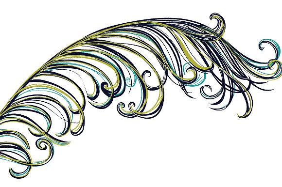 580x386 Peacock Feather Clipart