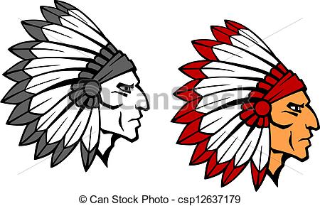 450x290 Indian Brave Clip Art