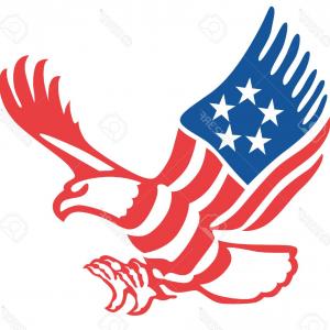 300x300 Vintage Patriotic Bald Eagle Clip Art Createmepink
