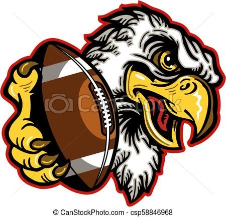 450x433 Eagles Football Vector