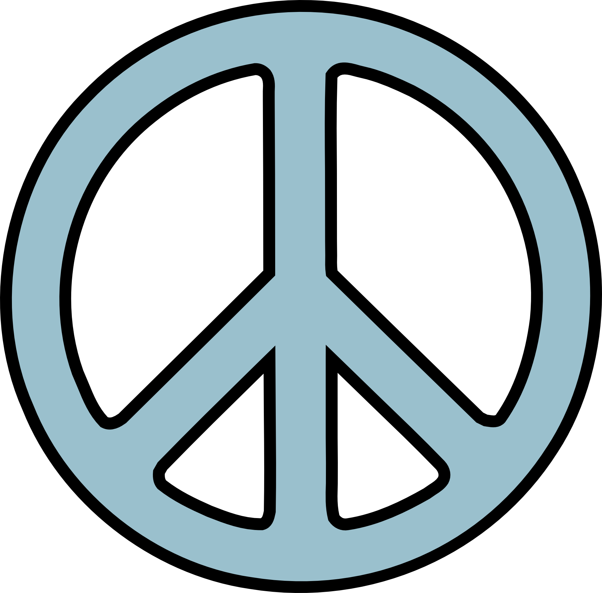 1969x1939 Peace Signs Clip Art
