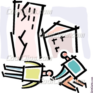 300x300 Earthquake Victims Vector Clip Art