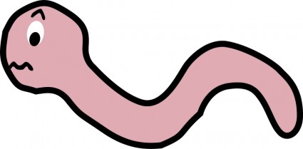 425x209 Funny Earthworm Cartoon Vector Clip Art Free Vector Free Download