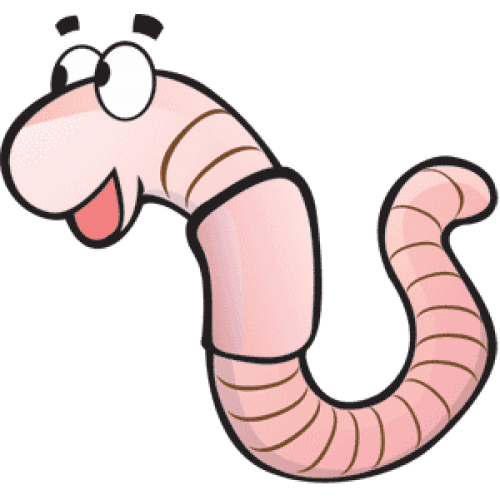 500x500 Red Worm Cliparts