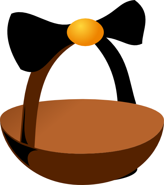 528x595 Empty Easter Basket Clip Art