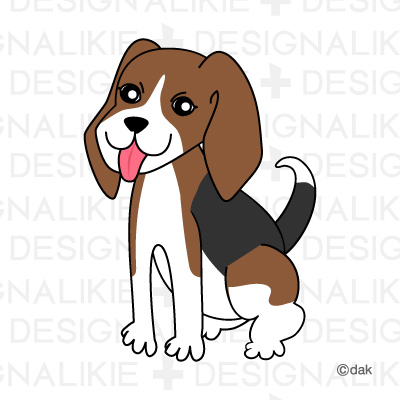 400x400 Cute Beagle Clipart