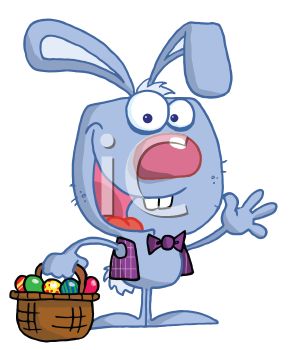 290x350 Royalty Free Cliprt Image Happy Cartoon Easter Bunny