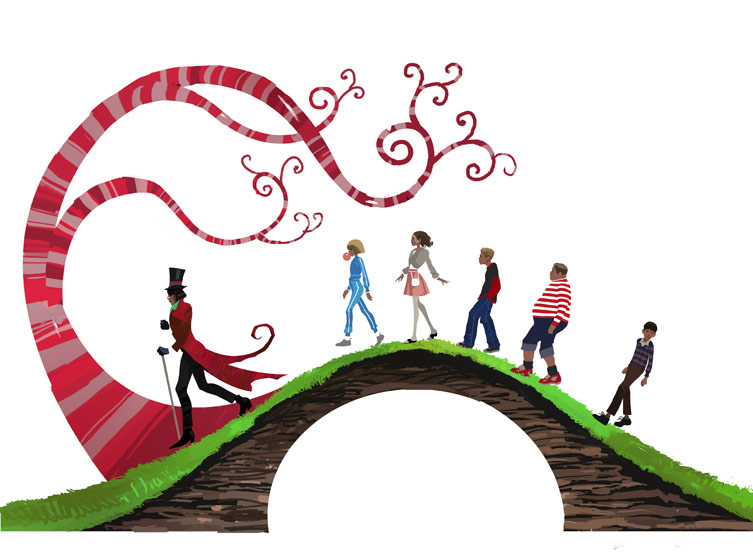 753x560 Charlie And The Chocolate Factory Clipart