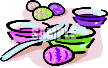 350x222 Dyeing Clipart