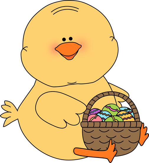 505x550 Easter Chick Clip Art