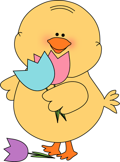 406x550 Easter Chick Clip Art