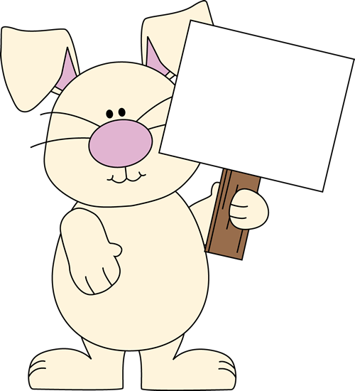 500x550 Easter Bunny Clip Art
