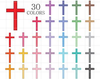 340x270 Cross Clip Art Etsy