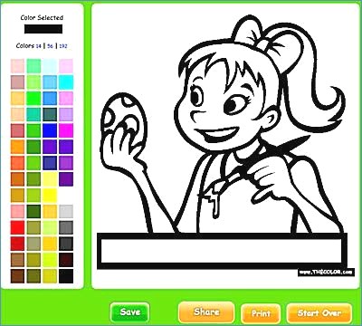 400x360 Little Duck Coloring Easter Egg Coloring Pages For Kindergarten