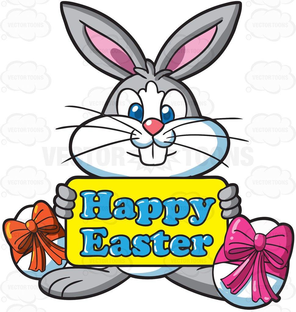 970x1024 Easter Day Clipart Vector Toons