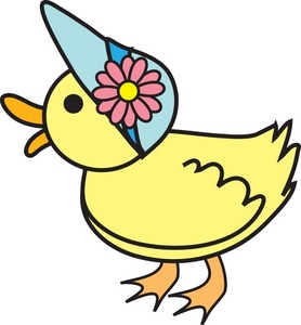 278x300 Free Duck Clipart Image 0071 0902 1510 1716 Easter Clipart